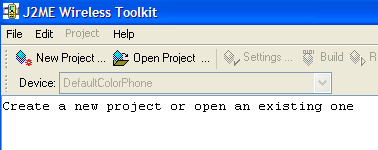 Start KToolBar